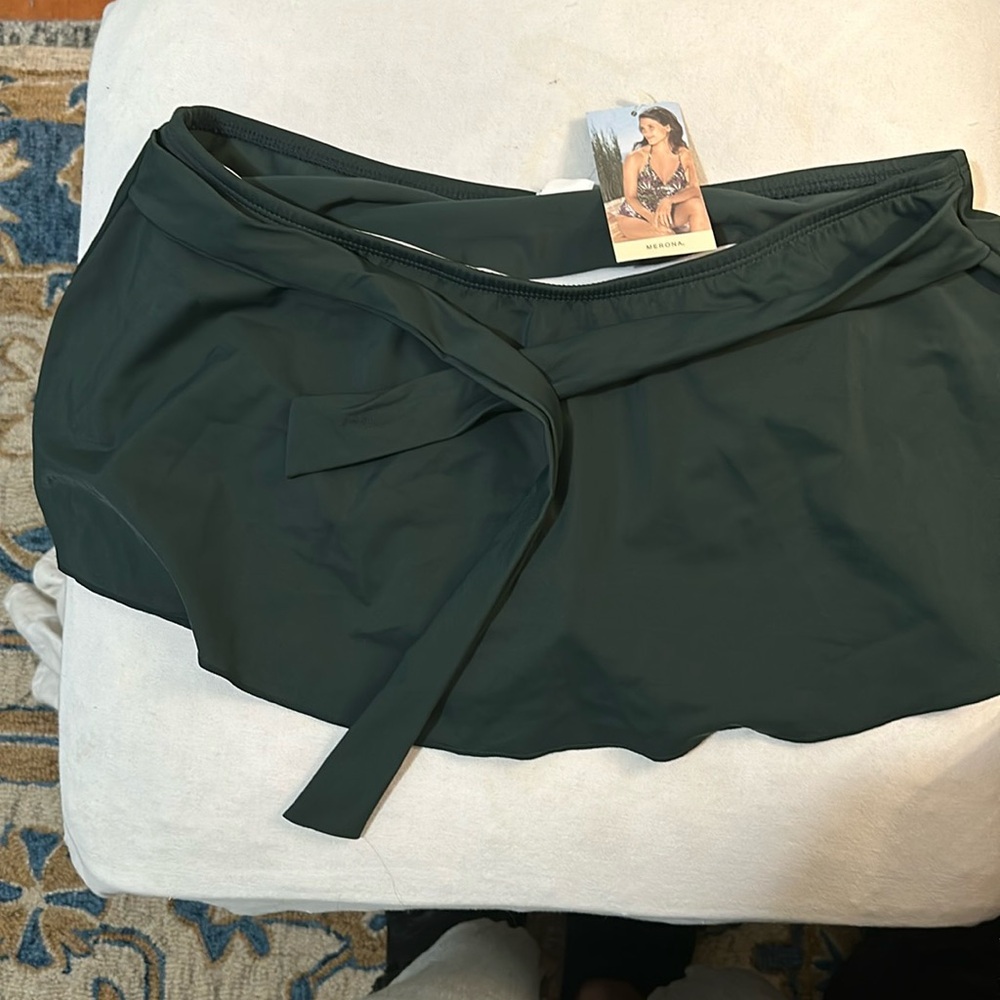 Swim skirts with built in bikini bottom